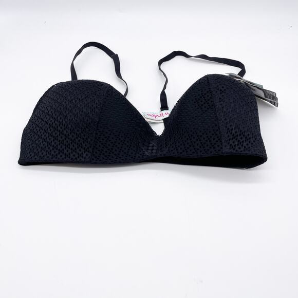 Maidenform Women's Black Wireless Slim Bra With Removable Pads Size 34C - Picture 2 of 5